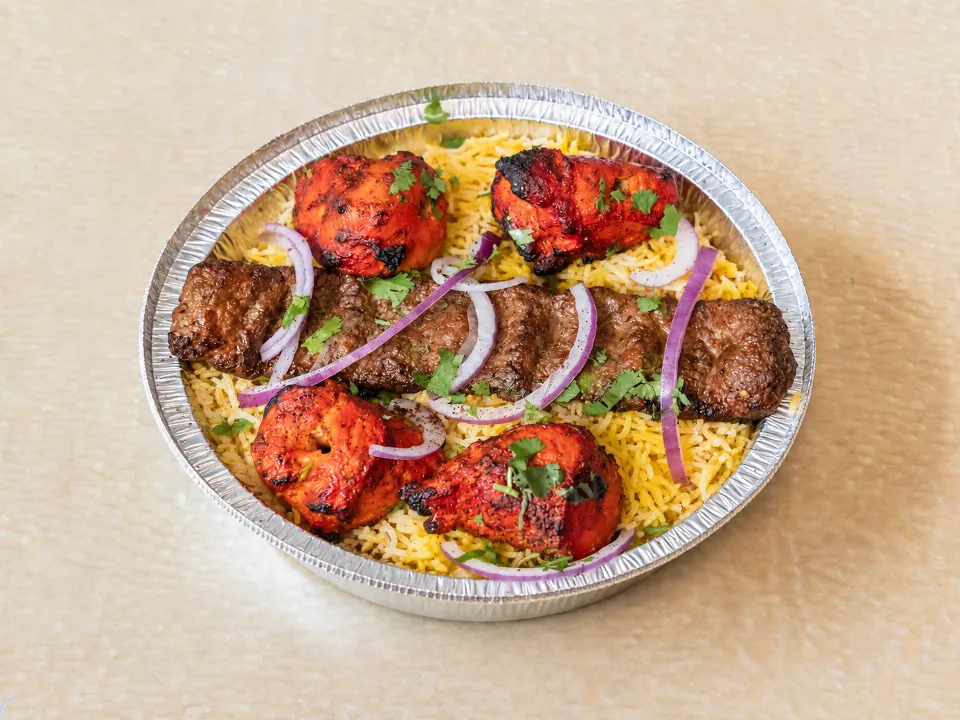 Beef Kofta & Chicken Breast Kabab